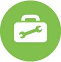 Maintenance module icon green