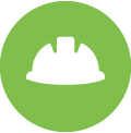 Safety module icon green