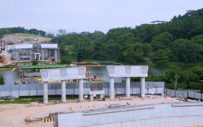Hwa Seng Builder improved site safety & productivity for its Sungei Serangoon Bridge project