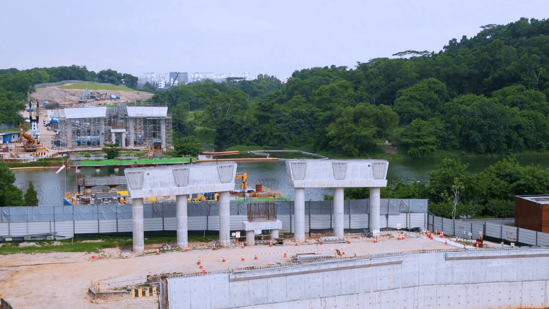 Novade Hwa Seng Builder bridge construction