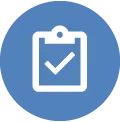 Quality control verification icon