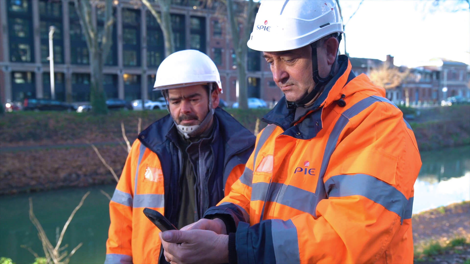 Spie CityNetworks mobile site user