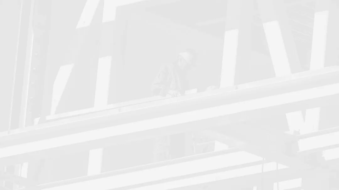 construction worker site beams