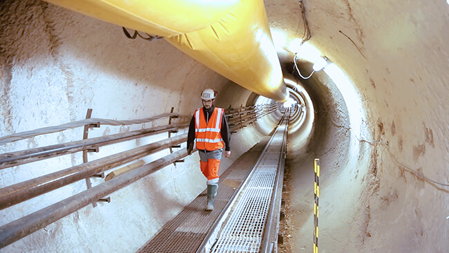 Eiffage Génie Civil digitalise son suivi de chantier sur le projet tunnelier Galerie des Janots