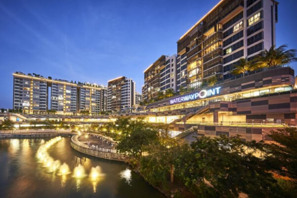 Singapore-residential-projects-Waterway-Point Novade Singapore residential projects Waterway Point