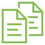 green icon documents