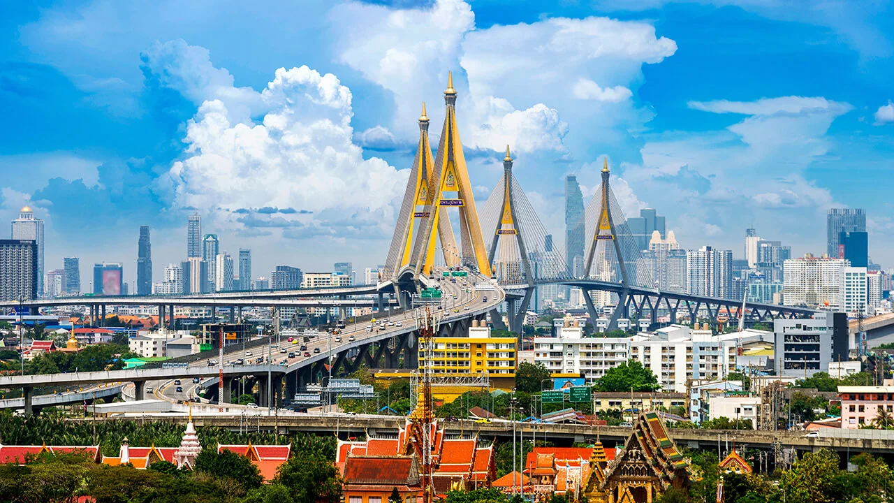 Thailand Bangkok city background image
