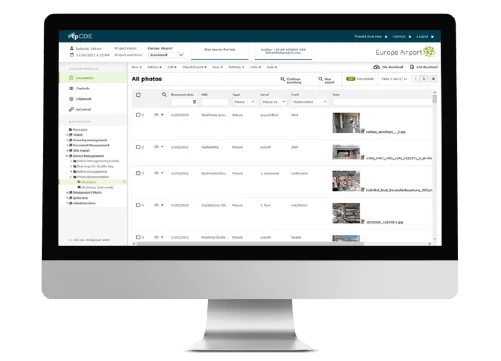 Novade Connect Thinkproject screens