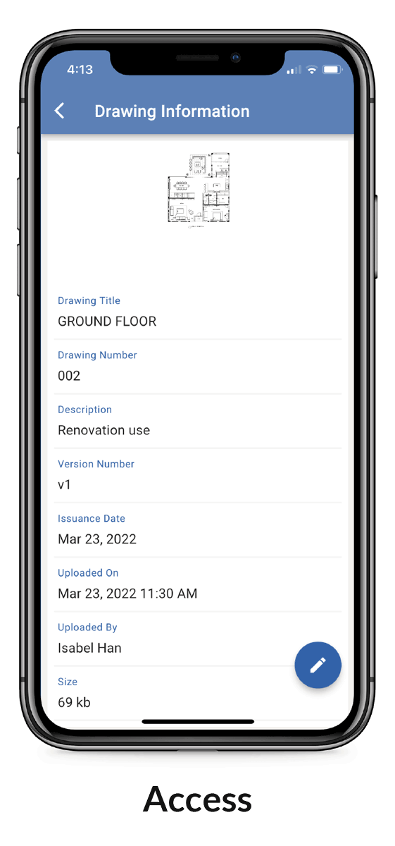 Digital forms on Novade Lite construction as built drawing management software Digital forms on Novade Lite construction as built drawing management software