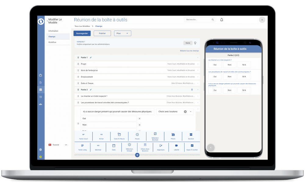 Novade-Lite-Template-Builder-desktop-FR Form builder on Novade Lite