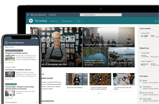 Novade-Connect-Sharepoint-screens-image