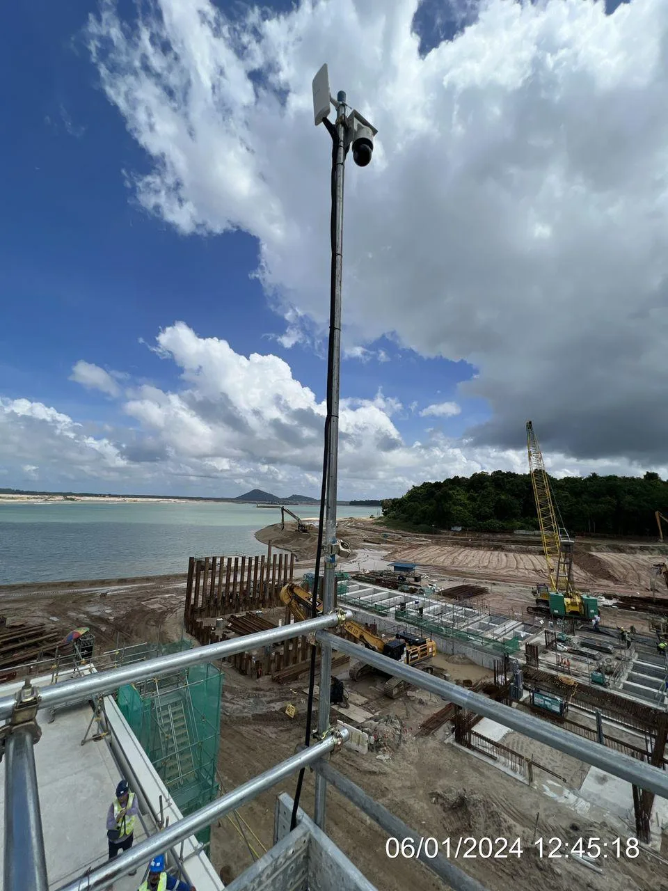 Video surveillance construction