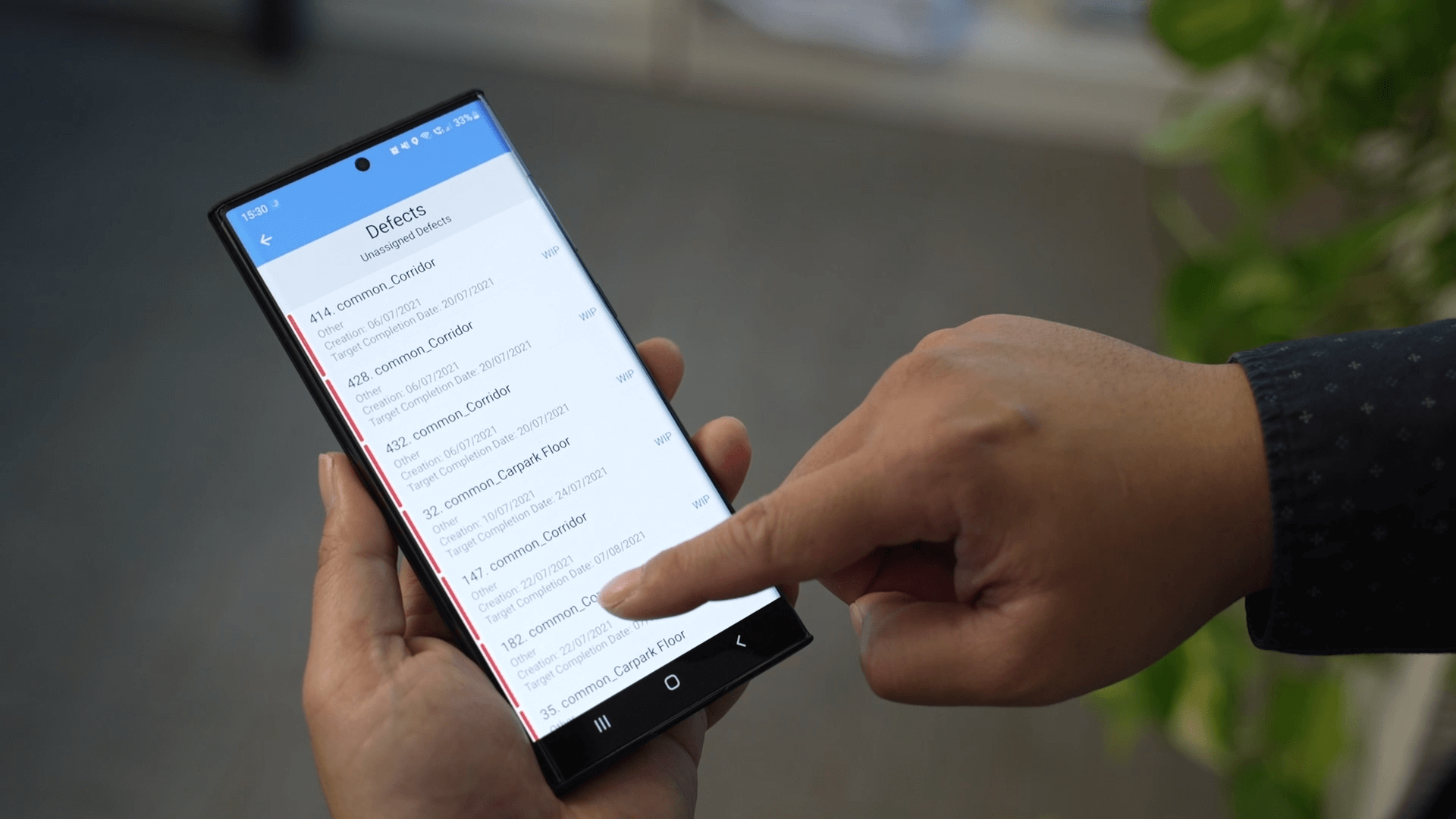 EUPE_Novade-App-Showing-Defects