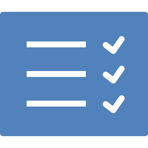 Activity module blue icon